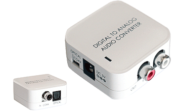 Convertisseur Optique Toslink vers jack 3.5 / RCA